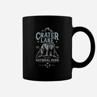 Crater Lake National Park Oregon Bear Vintage Coffee Mug - Seseable