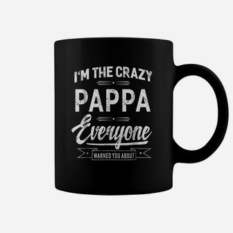 Crazy Pappa Funny Grandpa Fathers Day Gifts Coffee Mug - Seseable