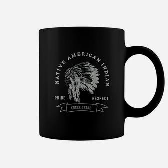 Creek Tribe Native American Indian Pride Respect Coffee Mug - Seseable