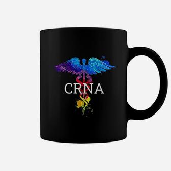 Crna Gift Certified Registered Nurse Anesthetist Caduceus Coffee Mug - Seseable