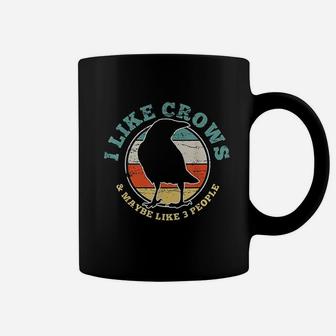 Crow Raven Funny Vintage Gift Coffee Mug - Seseable