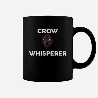 Crow Whisperer T-shirt Novelty Crows Tshirt Coffee Mug - Seseable