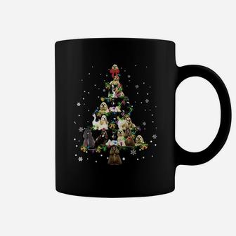 Cute American Cocker Spaniel Dog Christmas Coffee Mug - Seseable