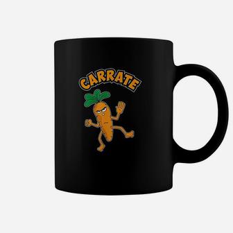 Cute And Funny Carrate Karate Training Carrot Pun Coffee Mug - Seseable