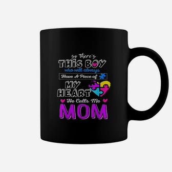 Cute Awareness Mom Quote Mothers Day Gifts Coffee Mug - Seseable