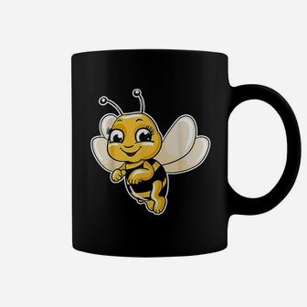 Cute Bee Lover Illustration Gift Beekeeping Love Gifts Coffee Mug - Seseable