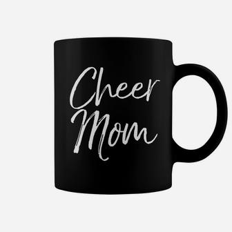 Cute Cheerleader Mother Gift Cheer Mom Coffee Mug - Seseable