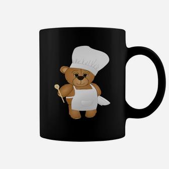 Cute Chef Teddy Bear Coffee Mug - Seseable