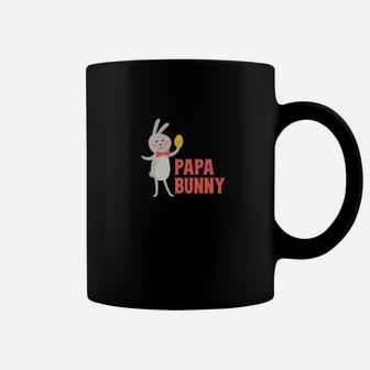 Cute Easter Day Family Gifts For Men Papa Bunny S Coffee Mug - Seseable