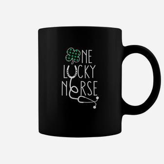 Cute Funny St Patricks Day Gift For Nurse Mom Graduate Coffee Mug - Seseable
