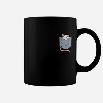 Cute Mouse In Pocket Chinese New Year 2020 Rat Lovers Coffee Mug - Seseable