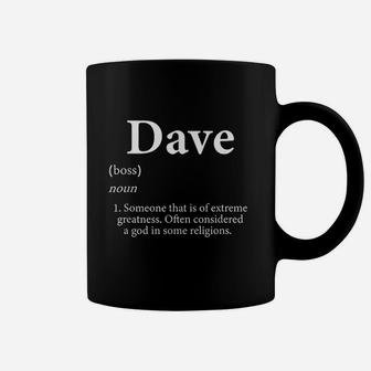 Cute Personalized Name Gift For David Dave Coffee Mug - Seseable