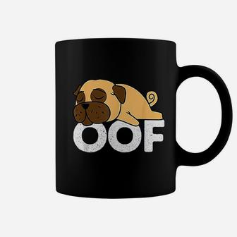Cute Pug Oof Internet Coffee Mug - Seseable