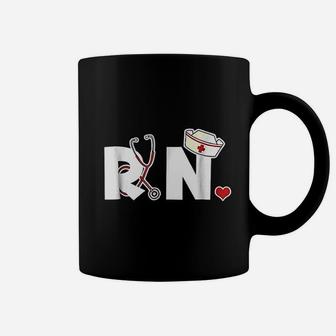 Cute Registered Nurse Rn For Nurses Coffee Mug - Seseable
