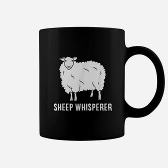 Cute Sheep Whisperer Farmer Sheep Farmer Love Sheep Coffee Mug - Seseable