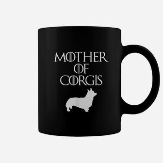 Cute Unique White Mother Of Corgis Coffee Mug - Seseable