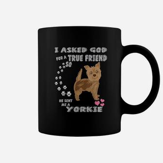 Cute Yorkie Gift For Yorkshire Terrier Dog Owner Yorkie Mom Coffee Mug - Seseable