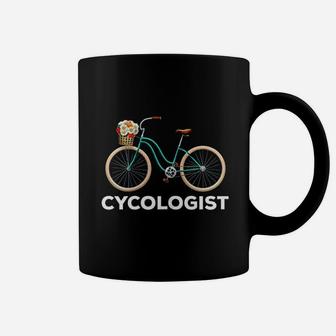 Cycologist Lady Cycling Road Bike Cyclist Coffee Mug - Seseable