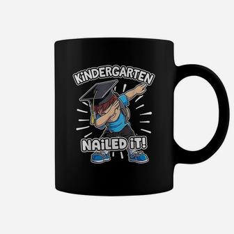 Dabbing Graduation Boy Kindergarten Class Of 2020 Nailed It Coffee Mug - Seseable