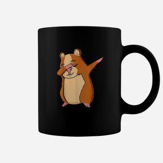 Dabbing Hamster Clothes Outfit Dab Dance Gift Hamster Coffee Mug - Seseable