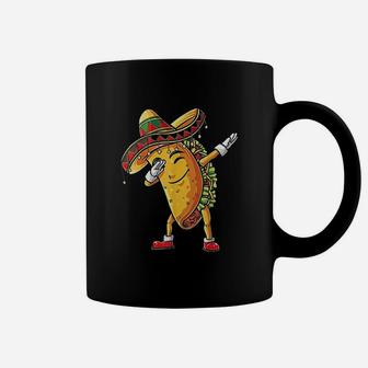 Dabbing Taco Funny Cinco De Mayo Mexican Men Food Lover Dab Coffee Mug - Seseable