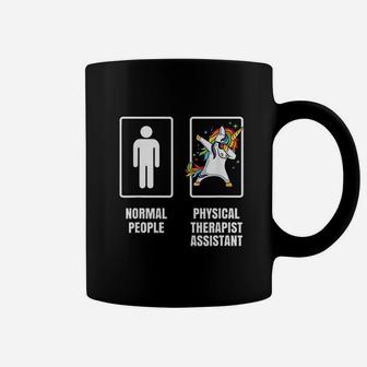 Dabbing Unicorn Physical Therapist Assistant Pt Therapy Gift Coffee Mug - Seseable