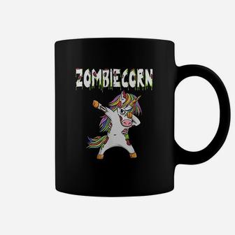Dabbing Zombie Unicorn Zombiecorn Halloween Costume Boy Girl Coffee Mug - Seseable