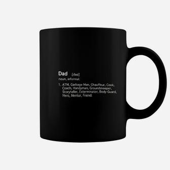 Dad Definition Fathers Day, dad birthday gifts Coffee Mug - Seseable
