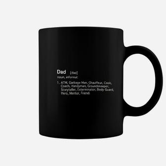 Dad Definition Fathers Day, dad birthday gifts Coffee Mug - Seseable