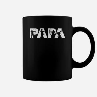 Dad Funny Papa Archery Father Gift Coffee Mug - Seseable