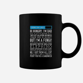 Dad Jokes Funny Fathers Day Gift Loading Coffee Mug - Seseable