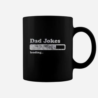 Dad Jokes Loading Funny Fathers Day Papa Coffee Mug - Seseable