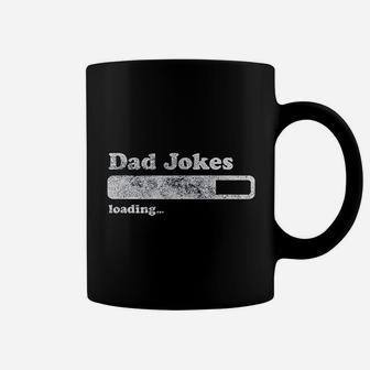 Dad Jokes Loading Funny Fathers Day Papa Coffee Mug - Seseable