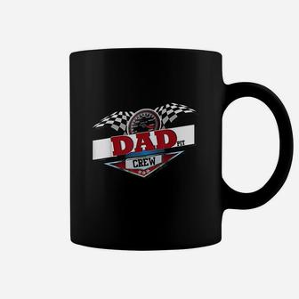 Dad Pit Crew For Car Racing Party Matching Costume Coffee Mug - Seseable