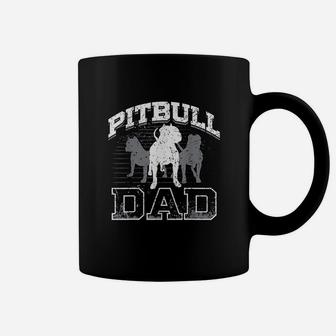 Dad Pitbull Lover Dog Coffee Mug - Seseable