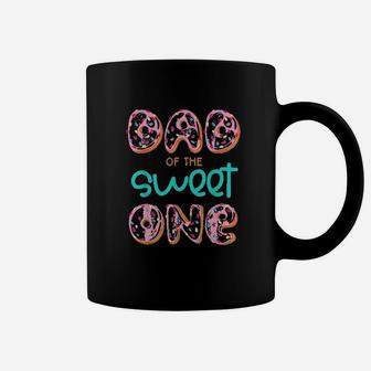 Dad Sweet One 1st First Birthday Matching Family Donut Coffee Mug - Seseable