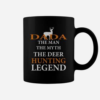Dada The Man The Myth The Hunting Legend Best Gift For Dad Coffee Mug - Seseable