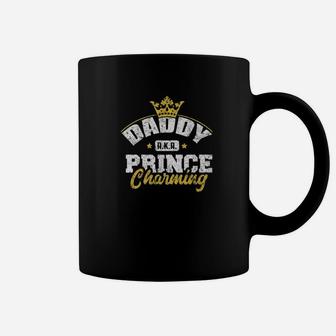 Daddy Aka Prince Charming King Dad Papa Distressed Shirt Coffee Mug - Seseable