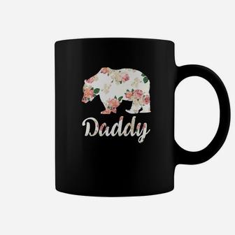 Daddy Bear Floral Family Christmas Matching Gift Coffee Mug - Seseable