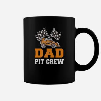 Daddy Birthday Pit Crew Car Race Theme Bday Party Coffee Mug - Seseable