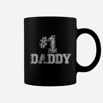 Daddy Dad Number One Fathers Day Gift Coffee Mug - Seseable