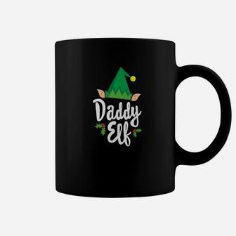 Daddy Elf Christmas Shirt Matching Family Festive Gift Coffee Mug - Seseable