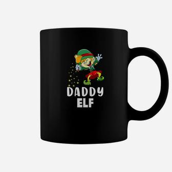 Daddy Elf Shirt Christmas Matching Elf Shirt Family Coffee Mug - Seseable