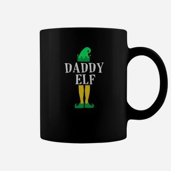 Daddy Elf Shirt Elf Family Christmas Shirt Coffee Mug - Seseable