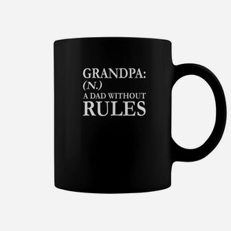 Daddy Life Shirts Grandpa Dad Without Rules Christmas Gifts Coffee Mug - Seseable