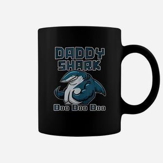 Daddy Muscle Shark Fathers Day Gift Coffee Mug - Seseable