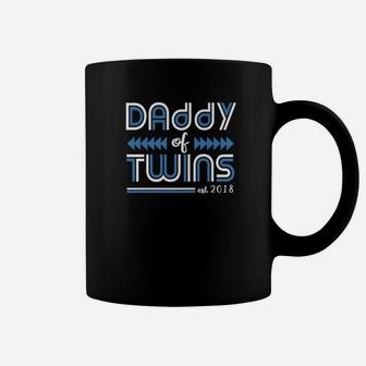 Daddy Of Twins 2018 Dad Father Baby Family Shirt Coffee Mug - Seseable