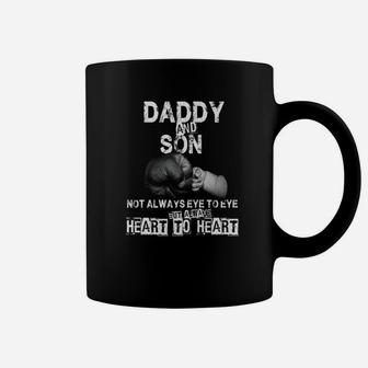Daddy Son Not Always Eye To Eye Coffee Mug - Seseable