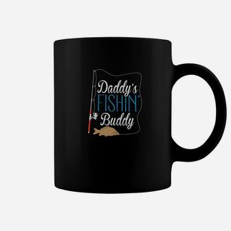 Daddys Fishin Buddy Cute Fathers Day Fishing Coffee Mug - Seseable
