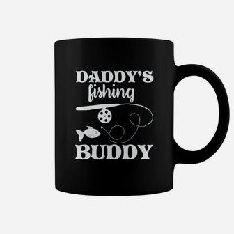 Daddys Fishing Buddy Cute Funny Fish Routine Coffee Mug - Seseable